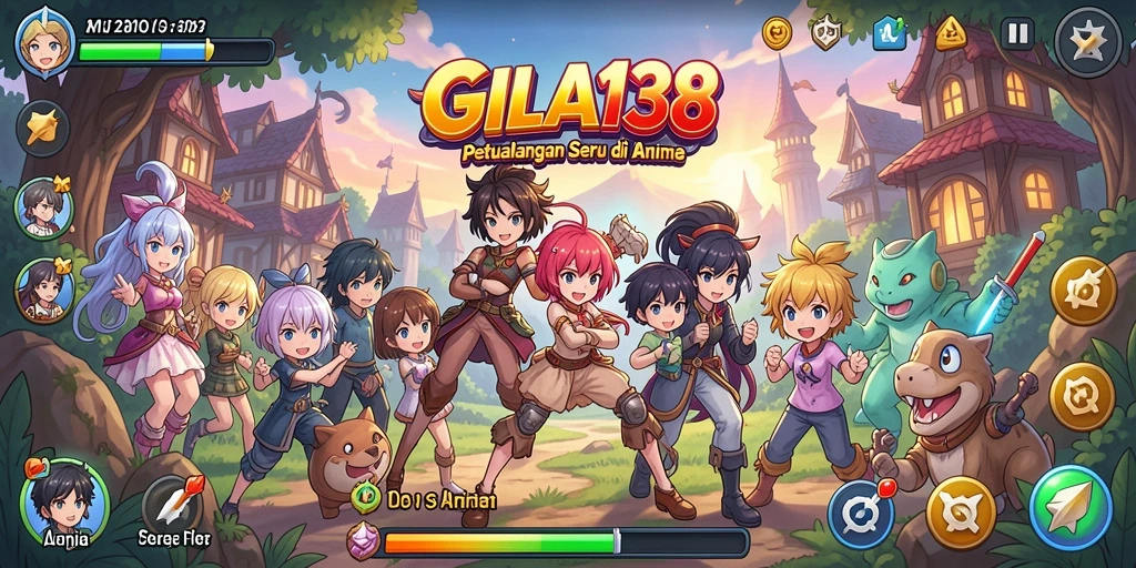Gameplay GILA138 dengan karakter anime menarik dan grafis yang menakjubkan.