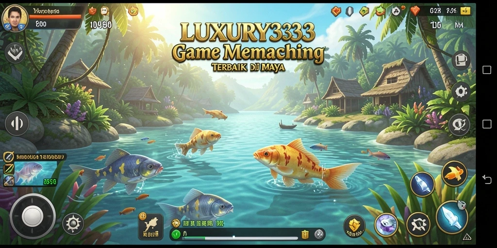 Tangkapan ikan yang spektakuler dalam gameplay LUXURY333.