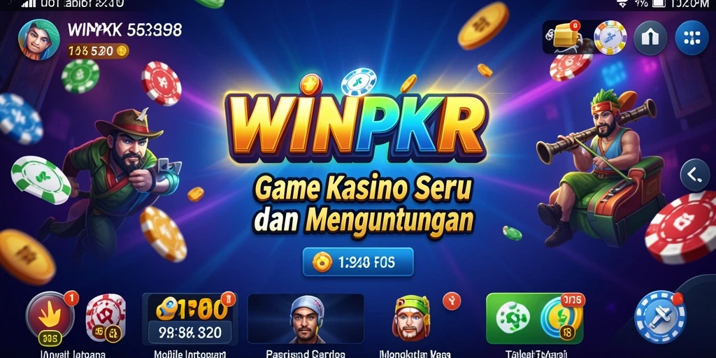 Tampilan gameplay WINPKR yang menarik dan penuh aksi.