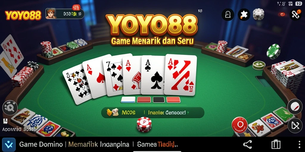 Tampilan gameplay seru dan menantang di YOYO88.